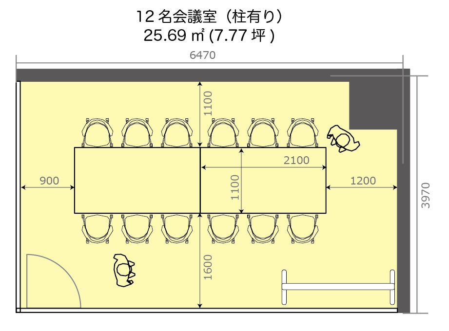 一人当たりのオフィス面積 移転の達人