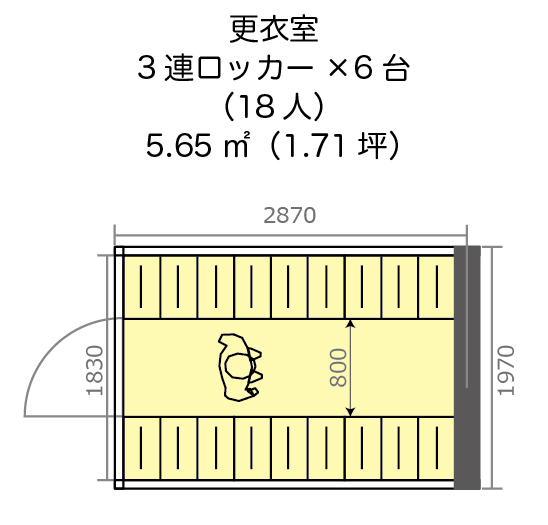 更衣室